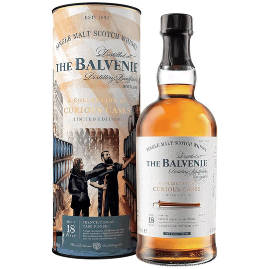 Balvenie 18yo French Pineau Cask Collection Of Curious Casks Single Malt Scotch Whisky 700mL