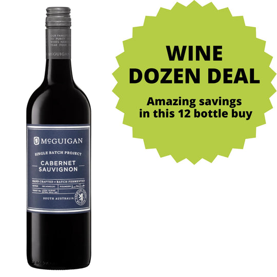 McGuigan Single Batch Project Cabernet Sauvignon DOZEN DEAL