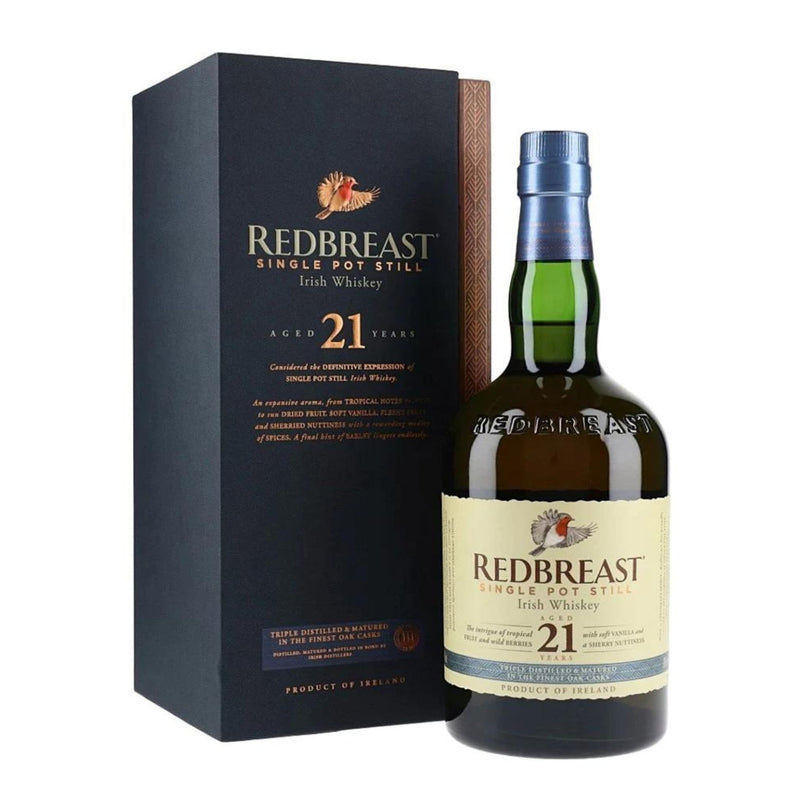 Redbreast 21 year Old Single Pot Still Irish Whiskey