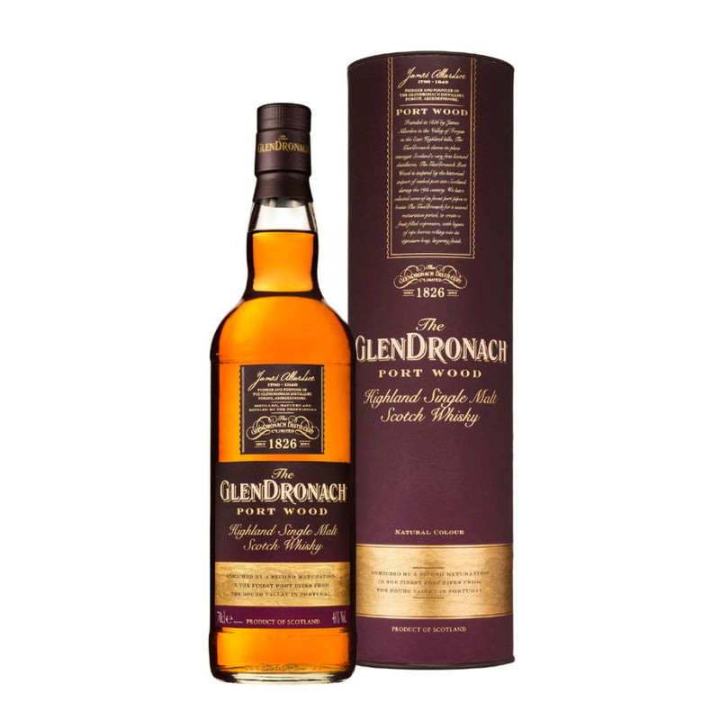 Glendronach Port Wood Finish Single Malt Scotch Whisky