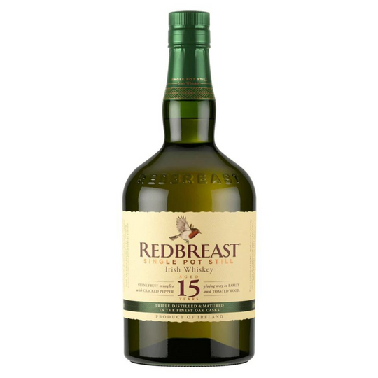 Redbreast 15 Year Old Single Pot Still Irish Whiskey