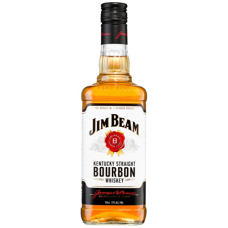 Jim Beam White Label Bourbon Whiskey