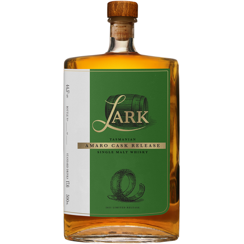 Lark Amaro Cask Release Single Malt Australian Whisky