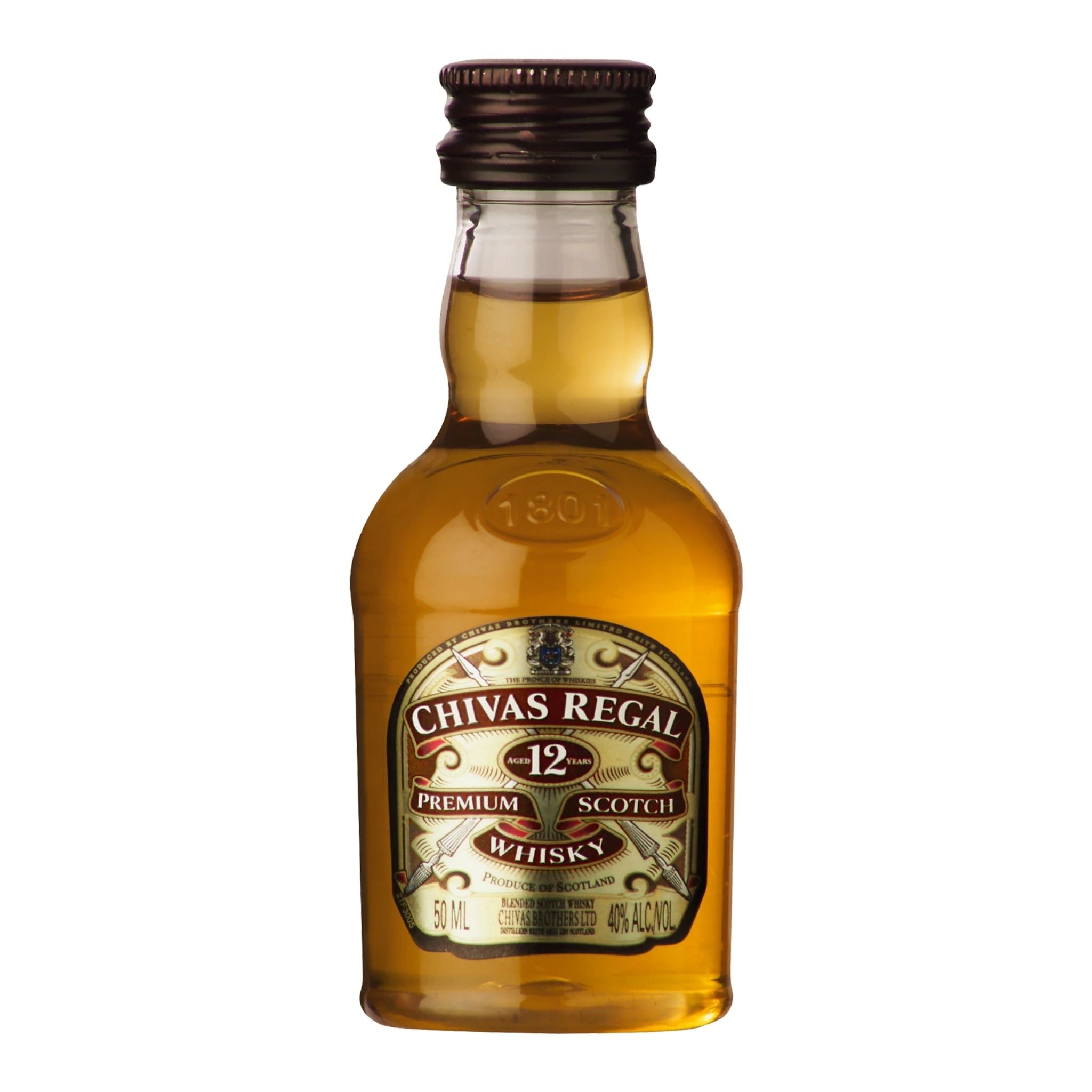 Chivas Regal 12 Year Old Blended Scotch Whisky Mini – Sense of Taste