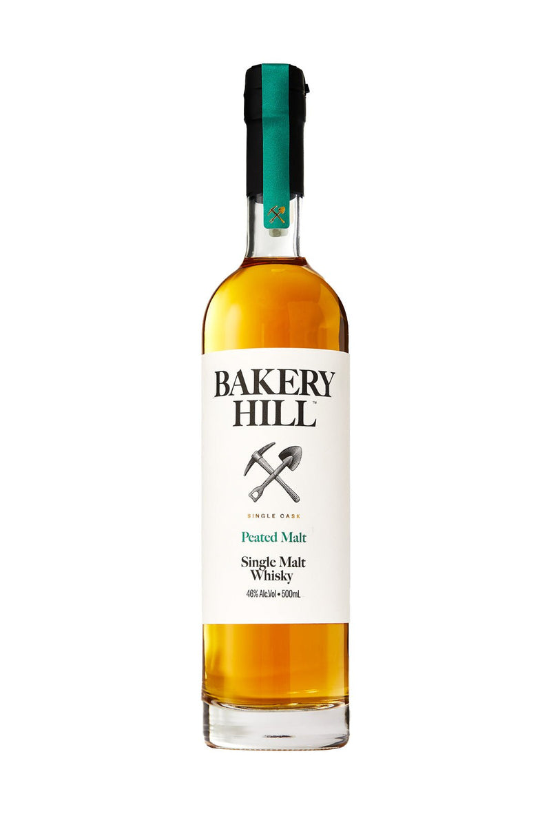 Bakery Hill Peated Single Malt Whisky 46% 500ml