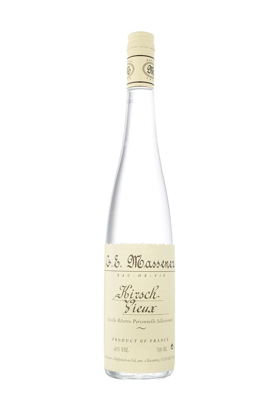 Massenez Eau de Vie Kirsch Vieux (Cherry Spirit) 40 700ml Sense of Taste — free download