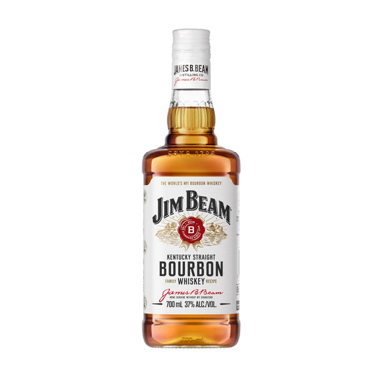 Jim Beam White Label Bourbon Whiskey 700ml