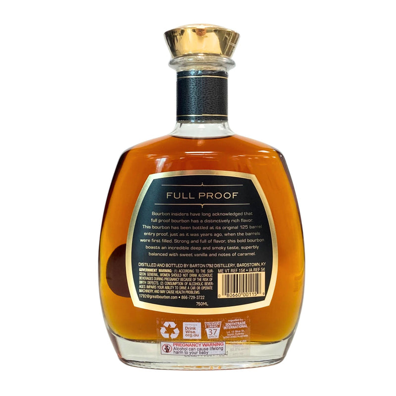 1792 Full Proof Bourbon Whiskey - Sense of Taste Exclusive Barrel