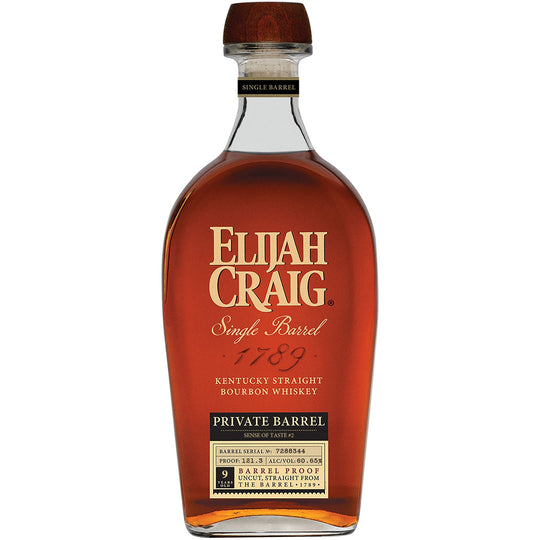 PRE-SALE: Elijah Craig Barrel Proof Kentucky Straight Bourbon Whiskey - Sense of Taste Single Barrel