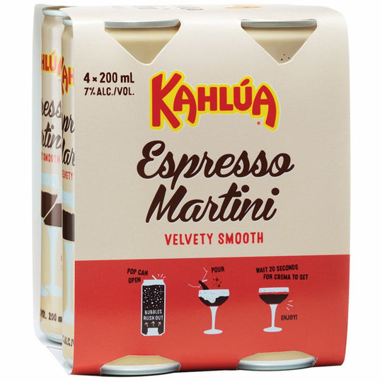 Kahlua Coffee Liqueur 250ml 4pk