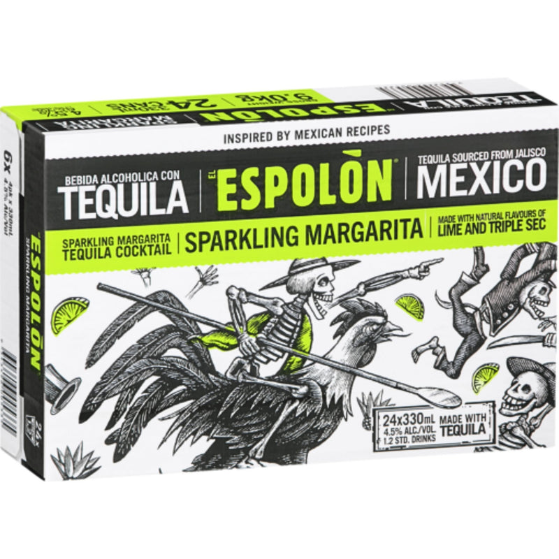 Espolon Sparkling Margarita 24pk