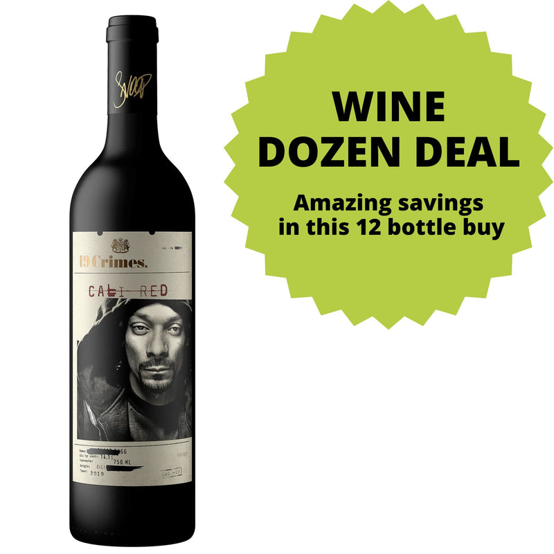19 Crimes Snoop Dogg Cali Red DOZEN DEAL