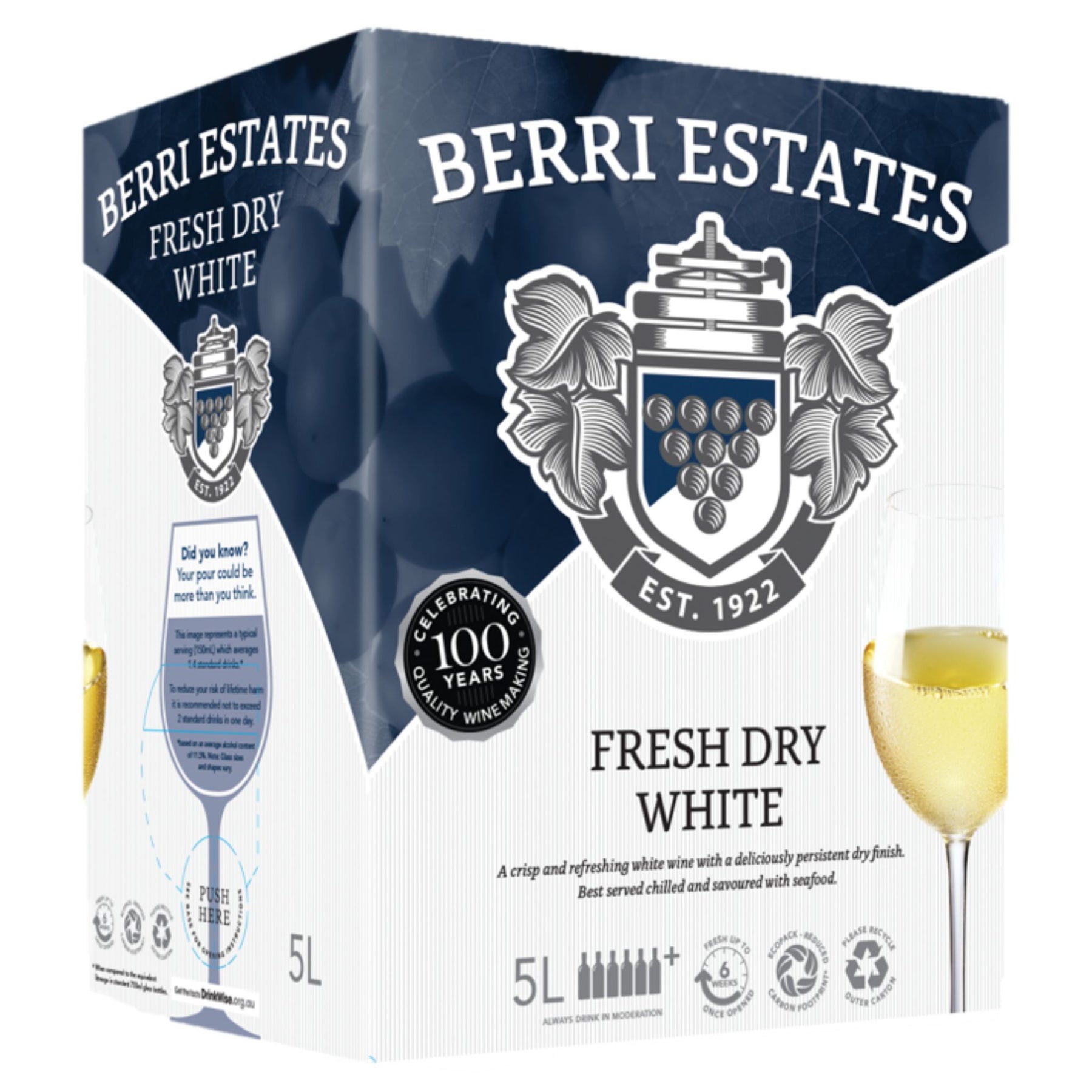 Berri Fresh Dry White 5L – Sense of Taste