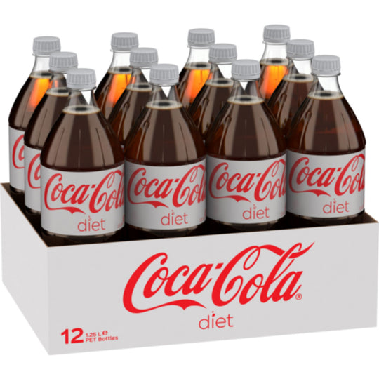 Diet Coca-Cola 1.25L 12pk
