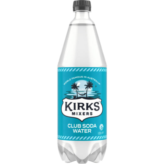 Kirks Soda Water 1.25L
