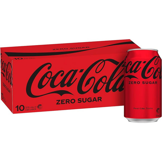 Coke No Sugar 375ml 10pk