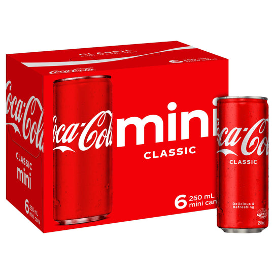 Coke 250ml 6pk