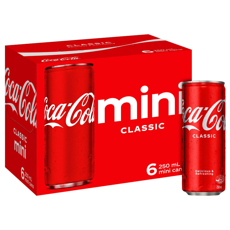 Coke 250ml 6pk