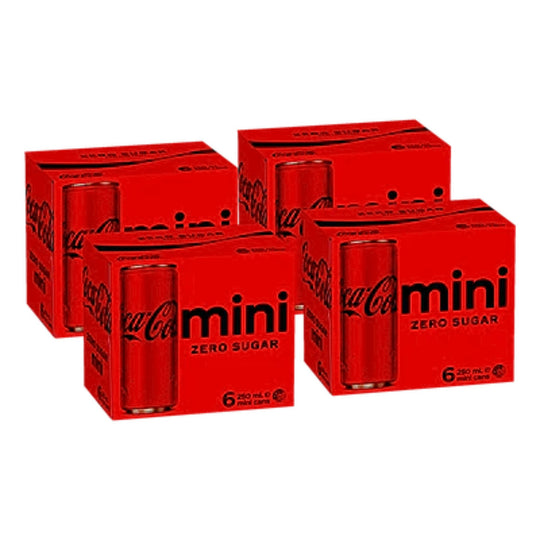 Coke No Sugar 250ml  24pk