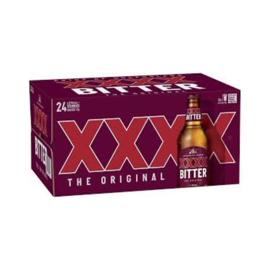XXXX Bitter Bottles 24PK