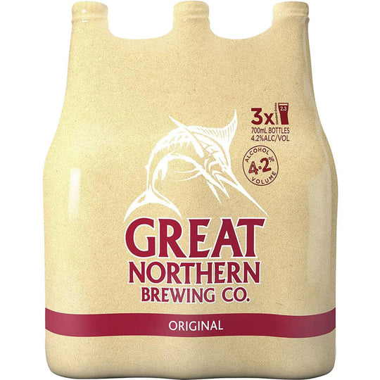 Great Northern Original Bottles 700ml 3pk