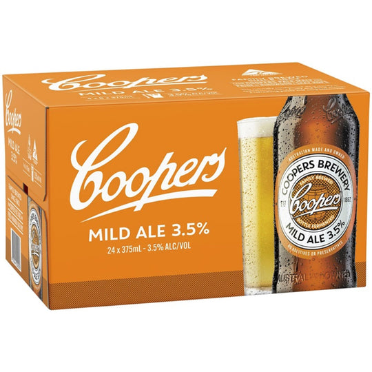 Coopers Mild Ale Stub 375ml 24pk