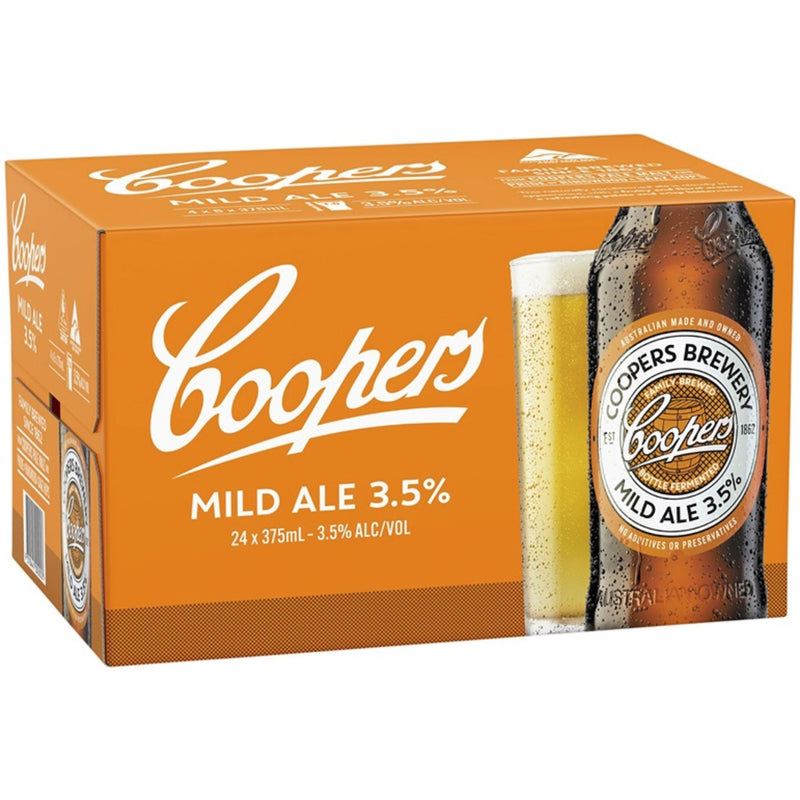 Coopers Mild Ale Stub 375ml 24pk