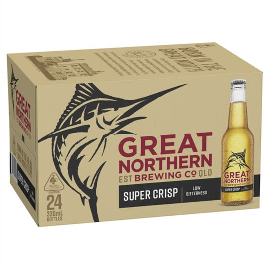 Great Northern Super Crisp Bottles 24pk