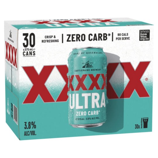 XXXX Ultra Can 375ml 30pk