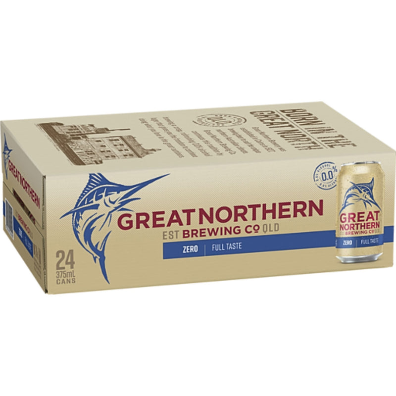 Great Northern Zero Can 375ml 24pk