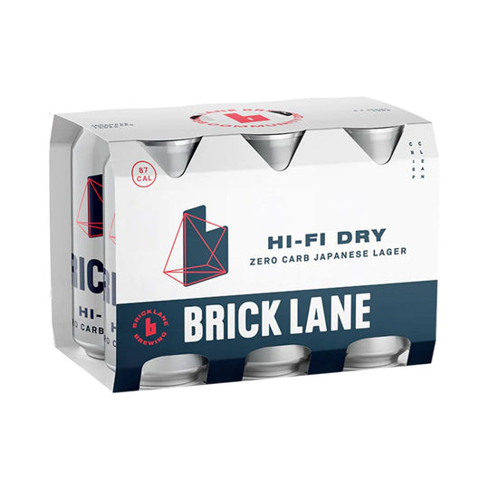Bricklane HiFi Dry Japanese Lager 6pk