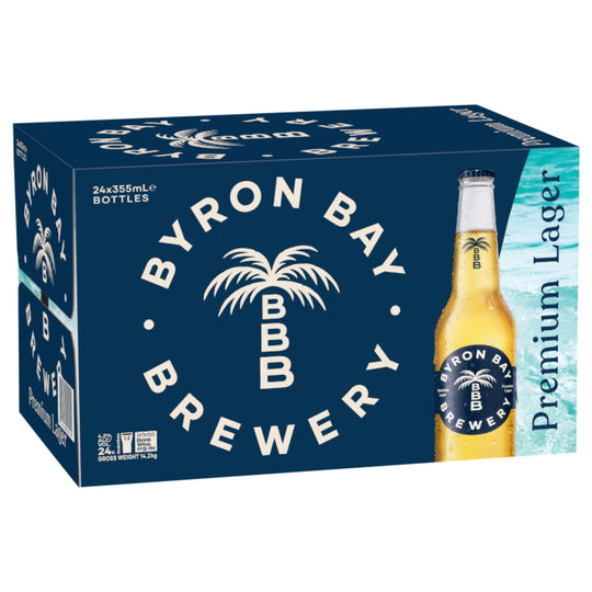 Byron Bay Lager Bottles 24pk