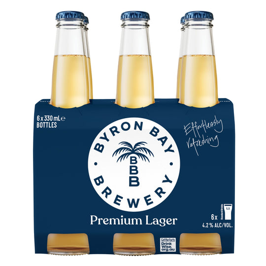Byron Bay Lager Bottles 6pk