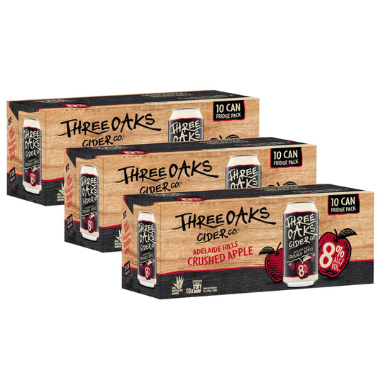 Three Oaks Apple 8% 30pk