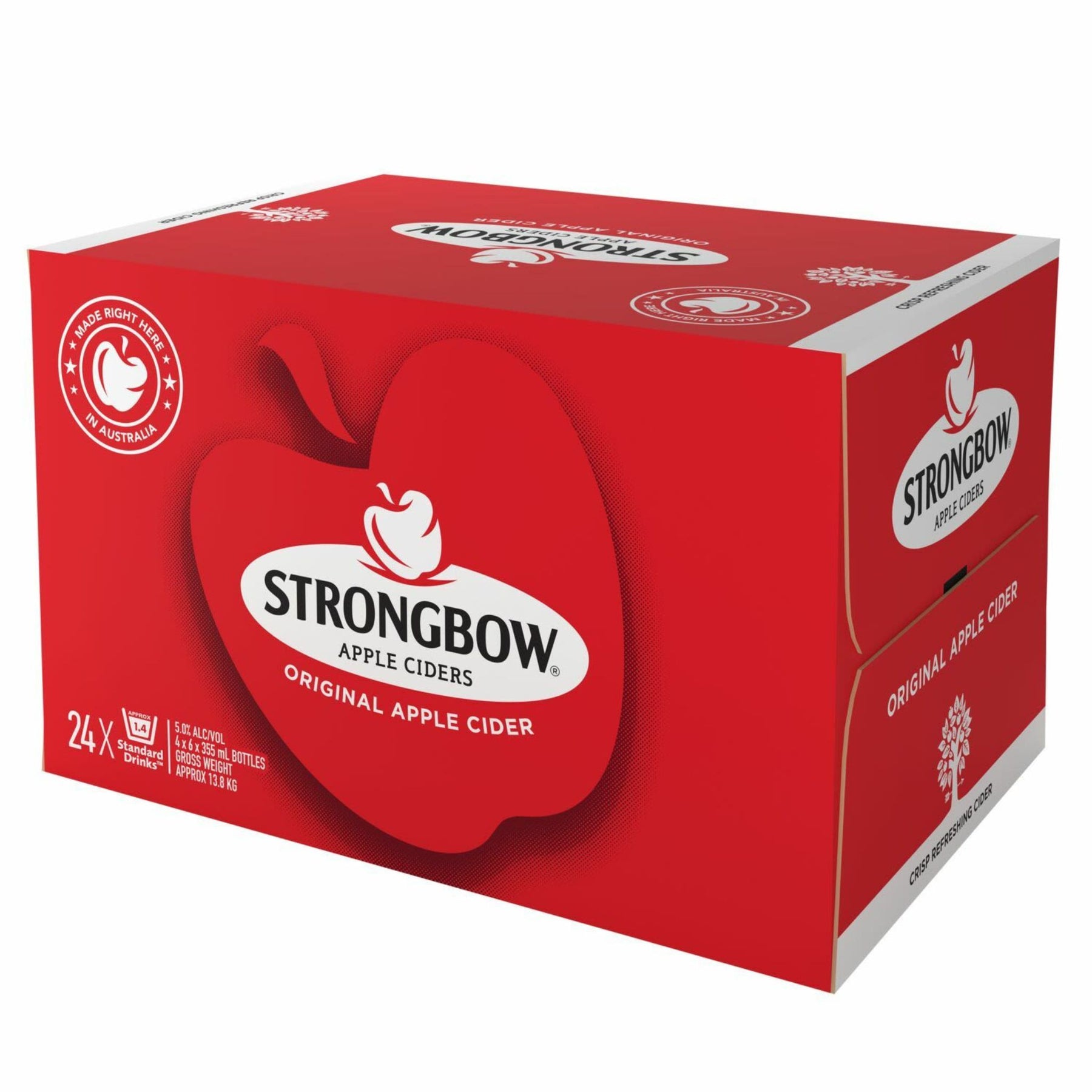 Strongbow Original Apple Cider 355ml 24pk – Sense of Taste