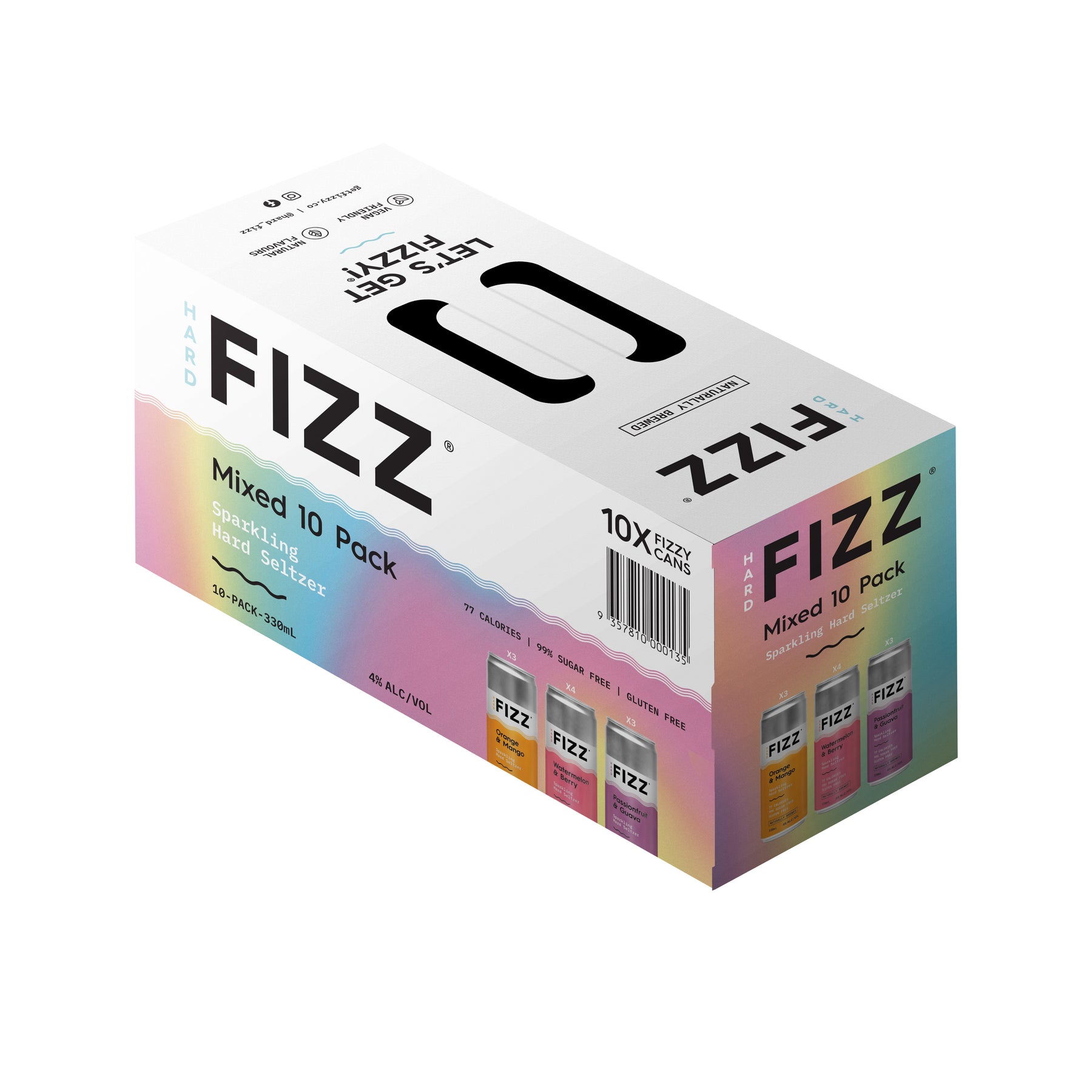 Hard Fizz Mixed 10pk – Sense of Taste