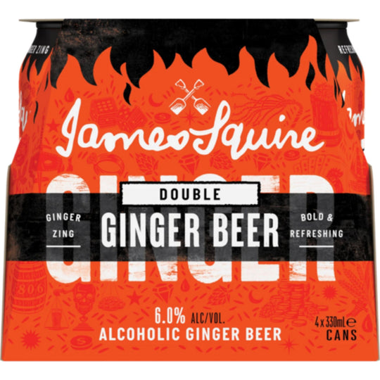James Squire Ginger Beer 6% 4pk