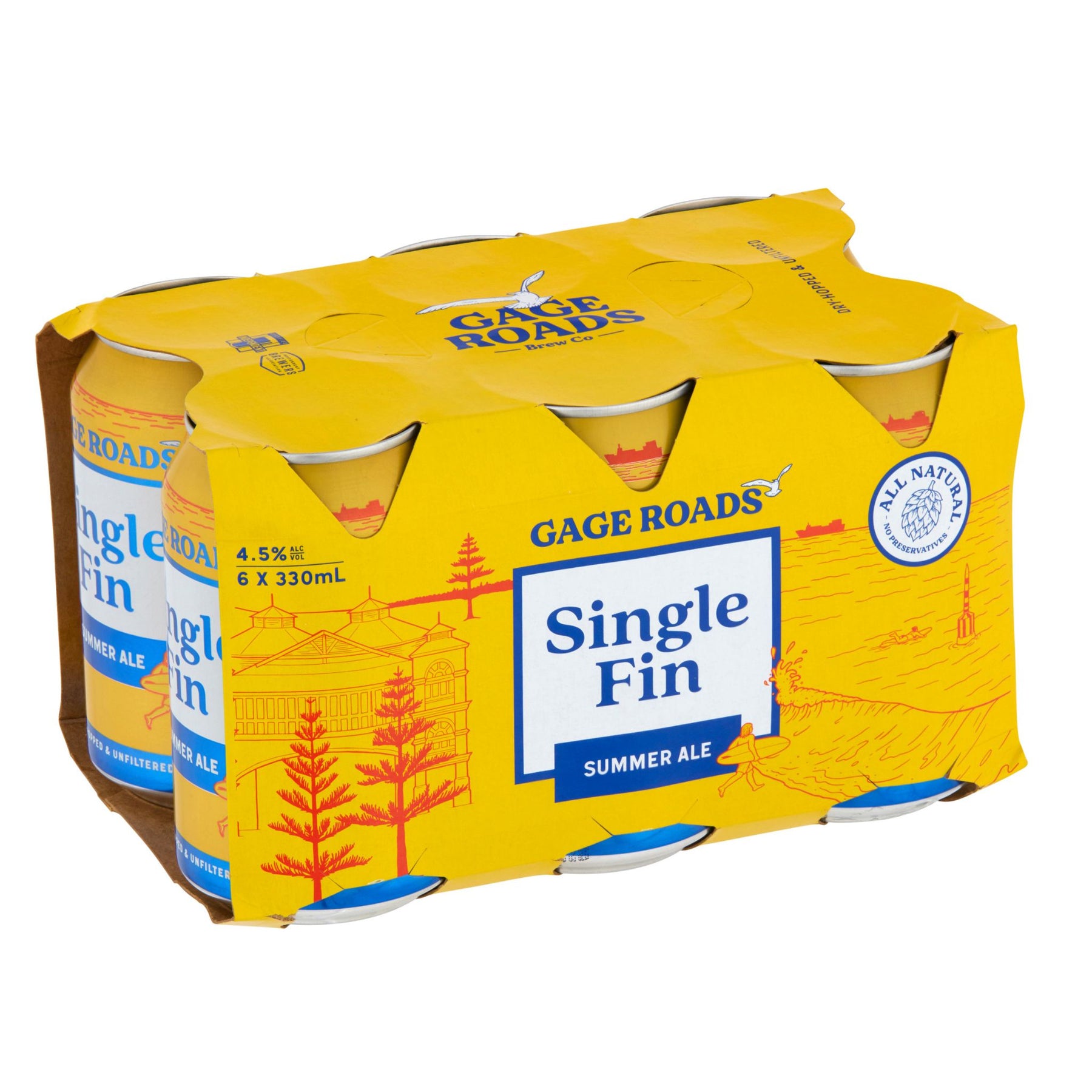 Gage Roads Single Fin Summer Ale 6pk – Sense of Taste