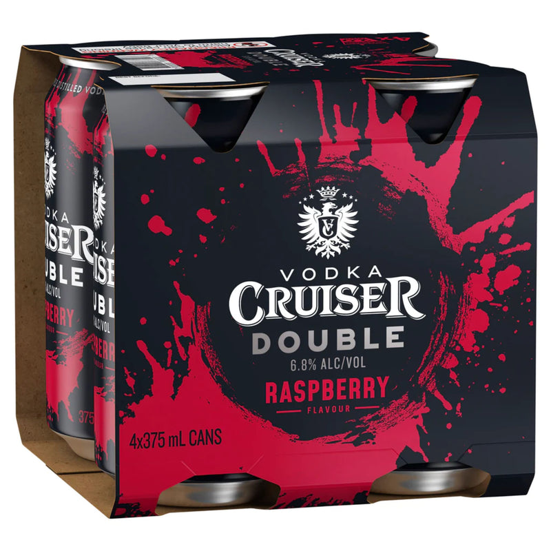 Vodka Cruiser Double Raspberry 4pk