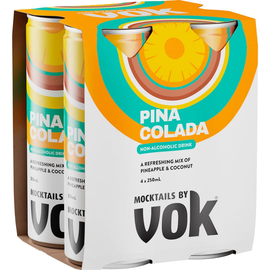 Vok Pina Colada 250ml 4pk