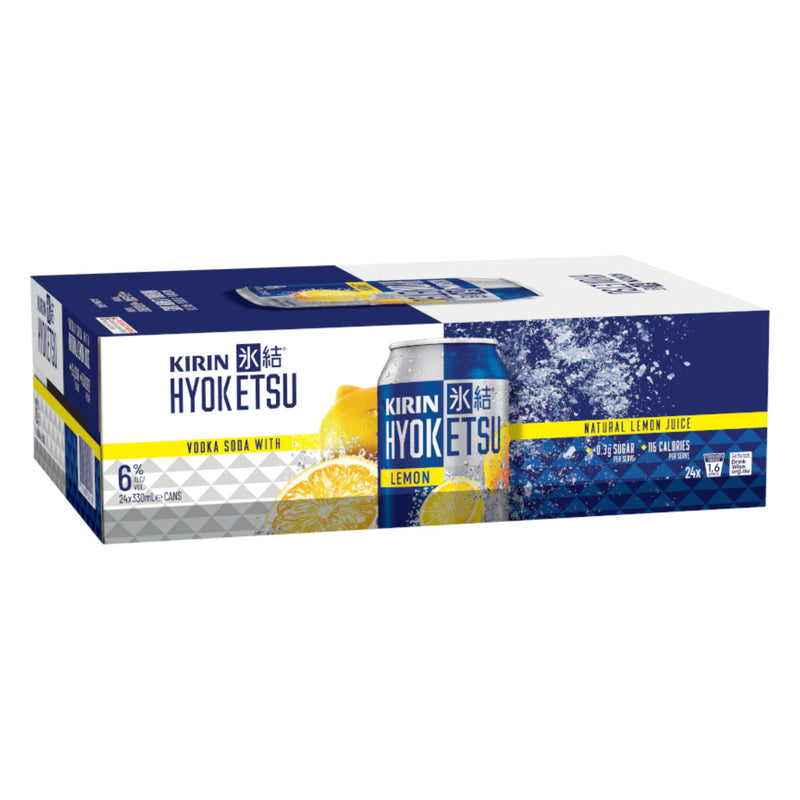 Kirin Hyoketsu Lemon Cans 330ml 24pk