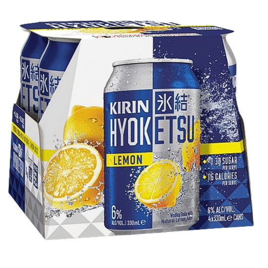 Kirin Hyoketsu Lemon Cans 330ml