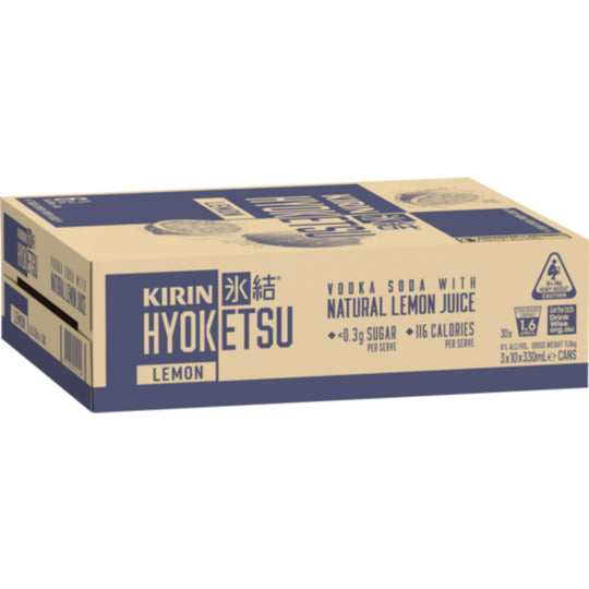 Kirin Hyoketsu Lemon Cans 330ml 30pk