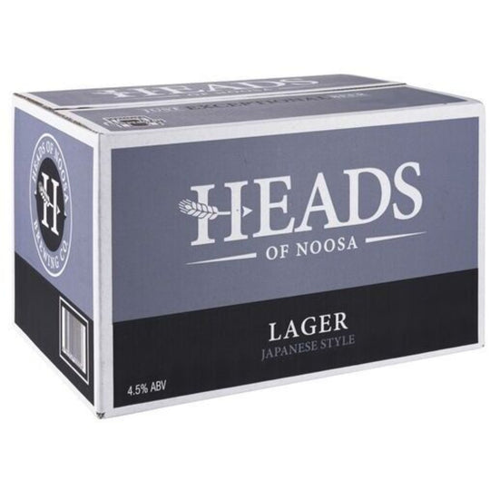 Heads of Noosa Japanese Lager 24pk
