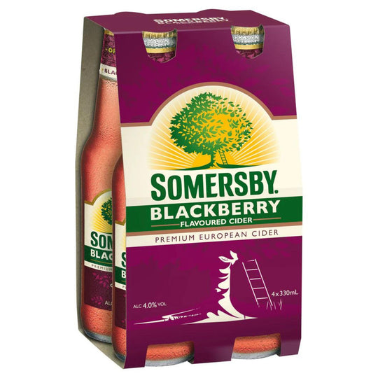 Somersby Blackberry Cider Bottle 4pk