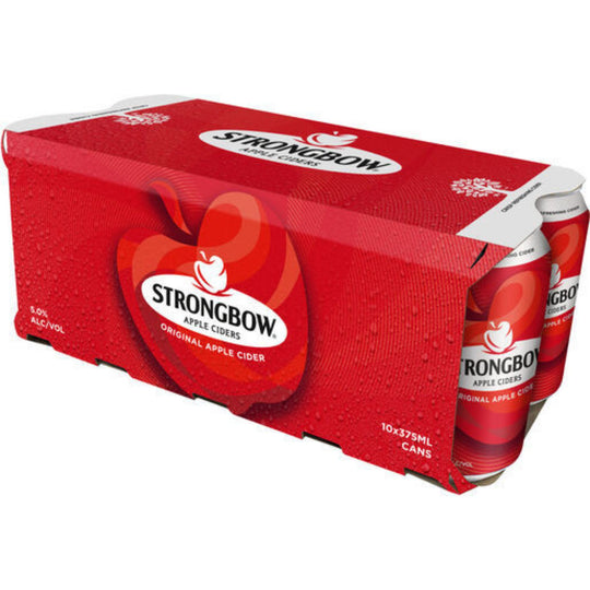 Strongbow Original Apple Cider 375ml 10pk