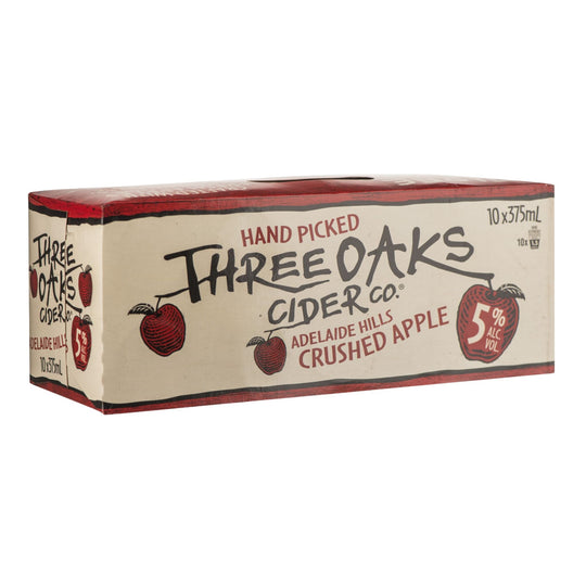 Three Oaks Apple 5% 375ml 10pk