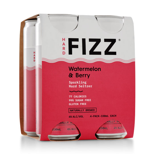 Hard Fizz Watermelon & Berry 4pk