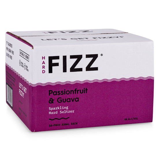 Hard Fizz Passionfruit & Guava 16pk