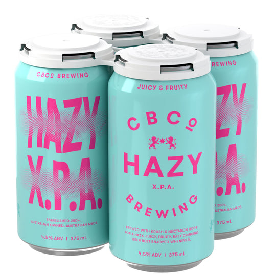 CBCo Hazy XPA Can 375ml 4pk